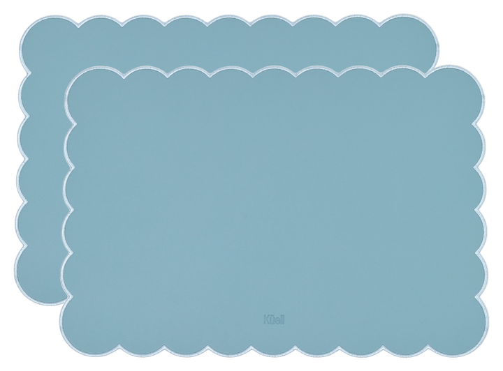 Numo Placemat — Fog Blue