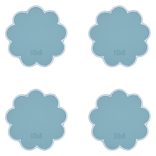 Numo Coaster — Fog Blue, Set of 4