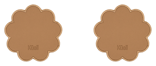 Numo Coaster — Sandy Brown, Set of 2