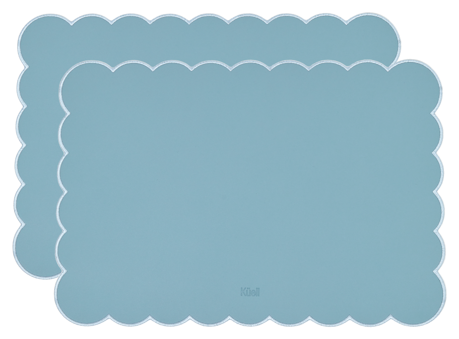 Numo Placemat — Fog Blue